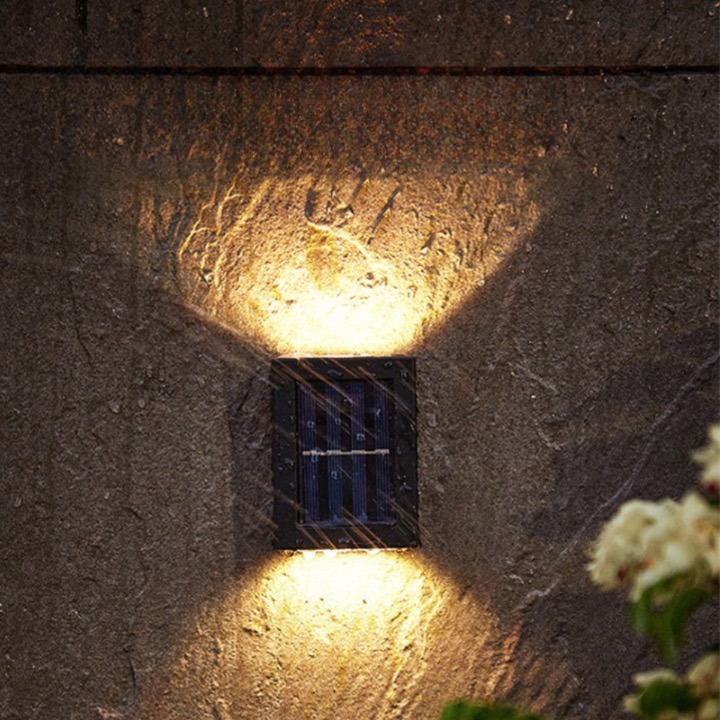 Nexora Outdoor Wireless Solar LED Wall Lights for Paths Patios and Gardens | Lersk