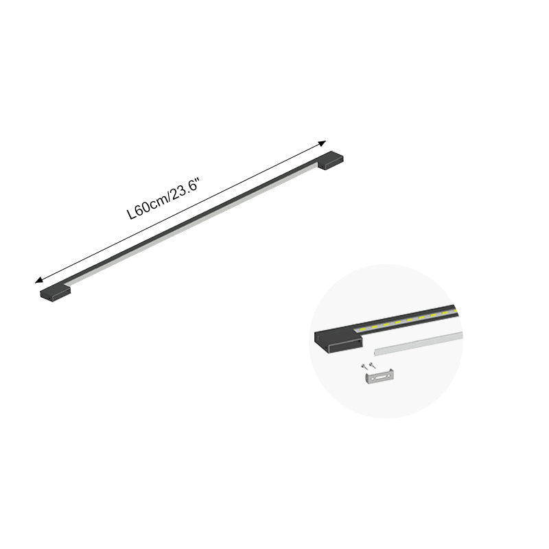 Aplique de pared lineal largo para escalera | Lersk