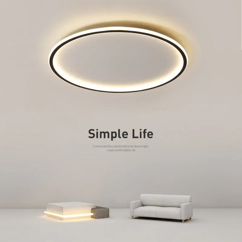 SkagaNova Nordic Dimmable Led Ceiling Light In Warm White | Lersk