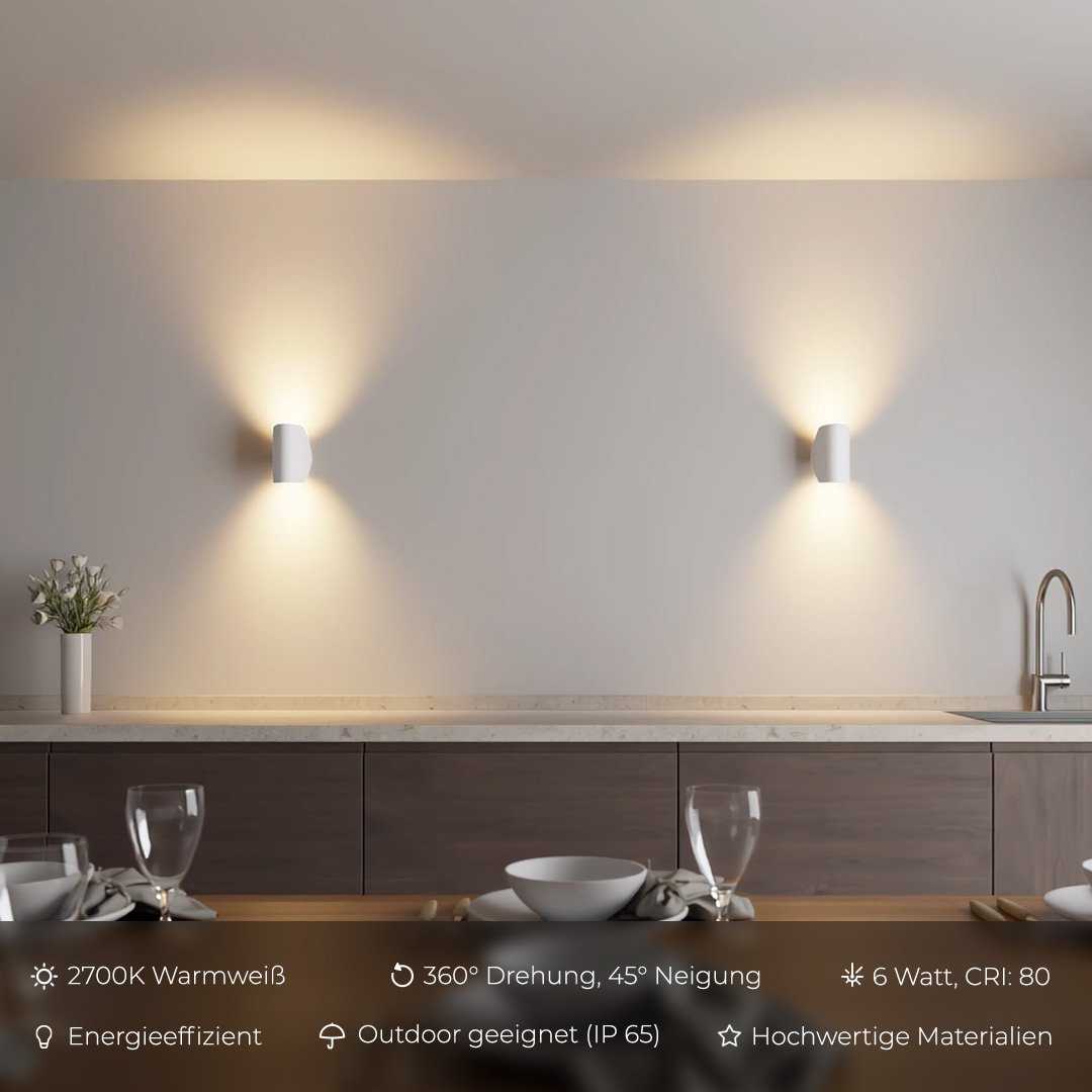 SolaraEdge Outdoor LED Wall Light with Warm Ambient Glow | Lersk