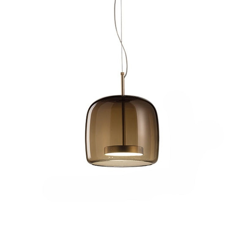 LumiVoyage Moderní závěsná lampa pro hotelové interiéry | Lersk