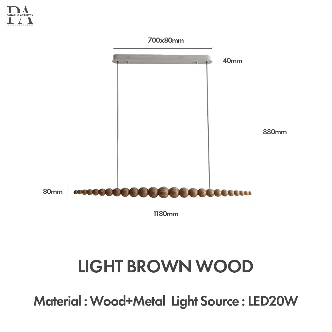 Varena Linear Pendant Light | Lersk