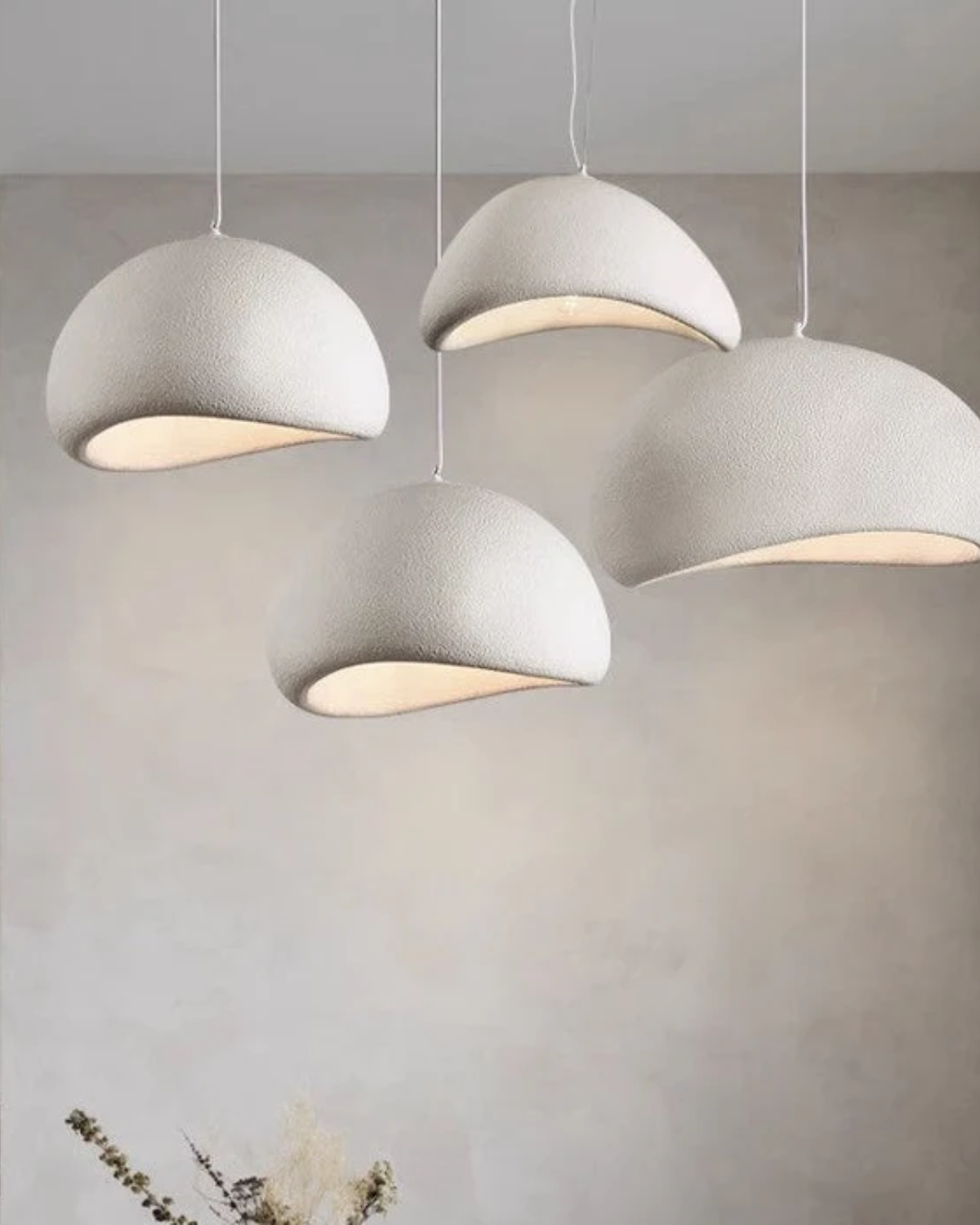 Domeform Pendel Lys Moderne Skulpturel Loftlampe | Lersk