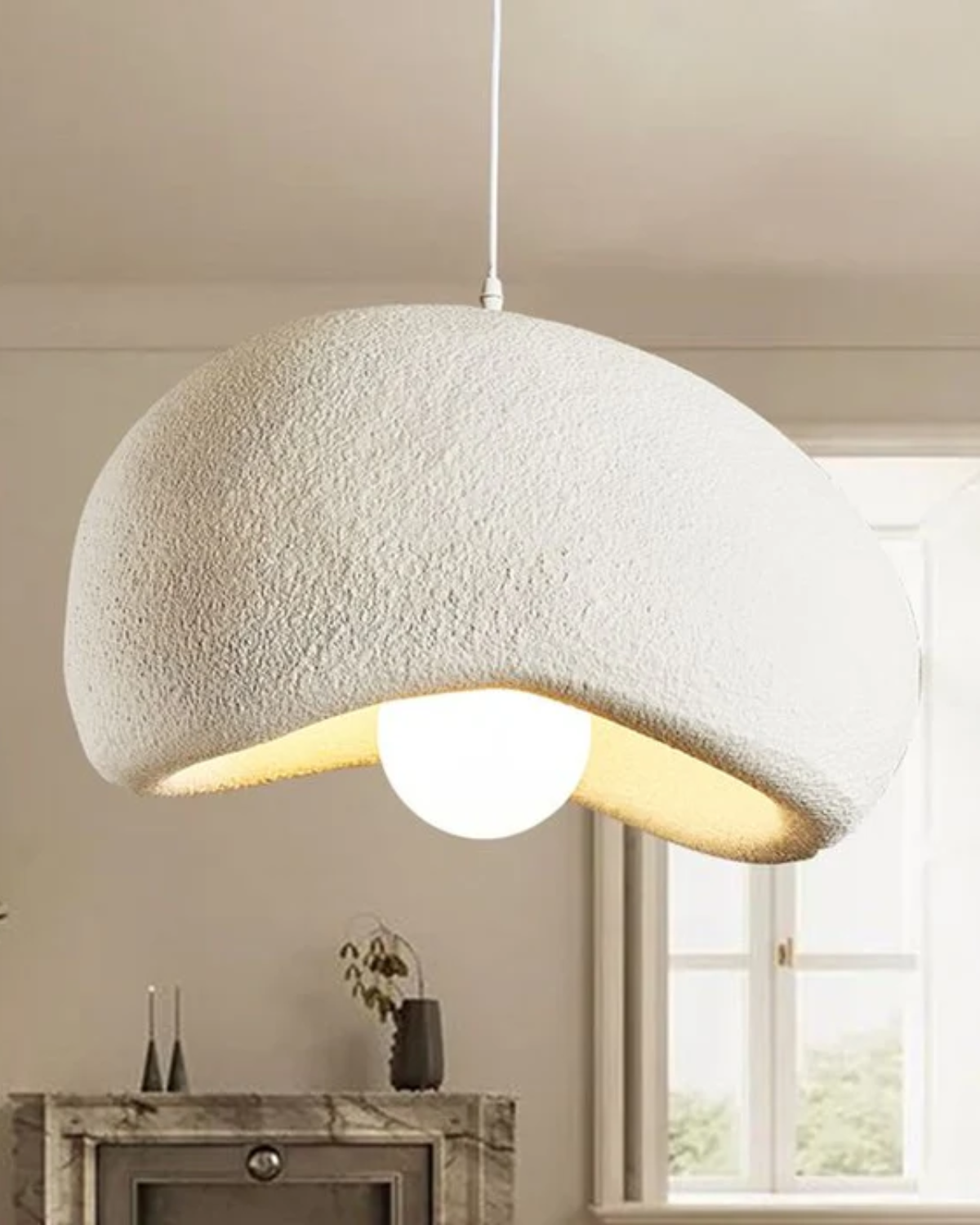 Domeform Pendel Lys Moderne Skulpturel Loftlampe | Lersk