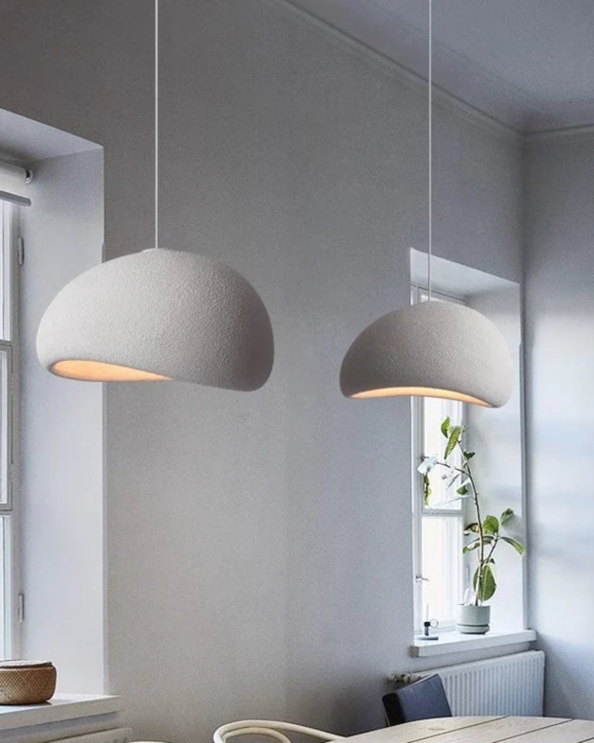 Domeform Pendel Lys Moderne Skulpturel Loftlampe | Lersk