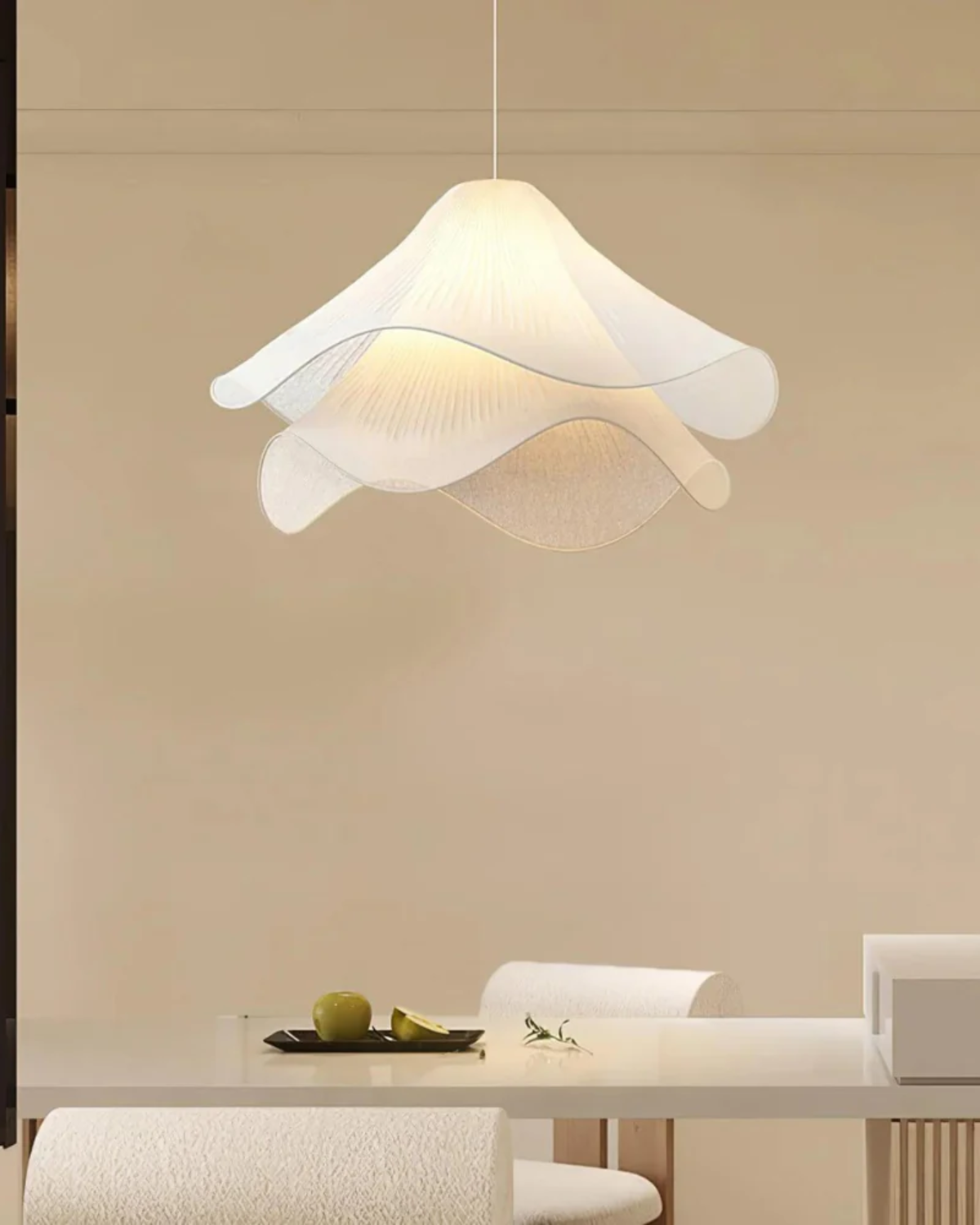 Kirra Petal Layer Pendant Light - Soft Glow Ceiling Fixture | Lersk
