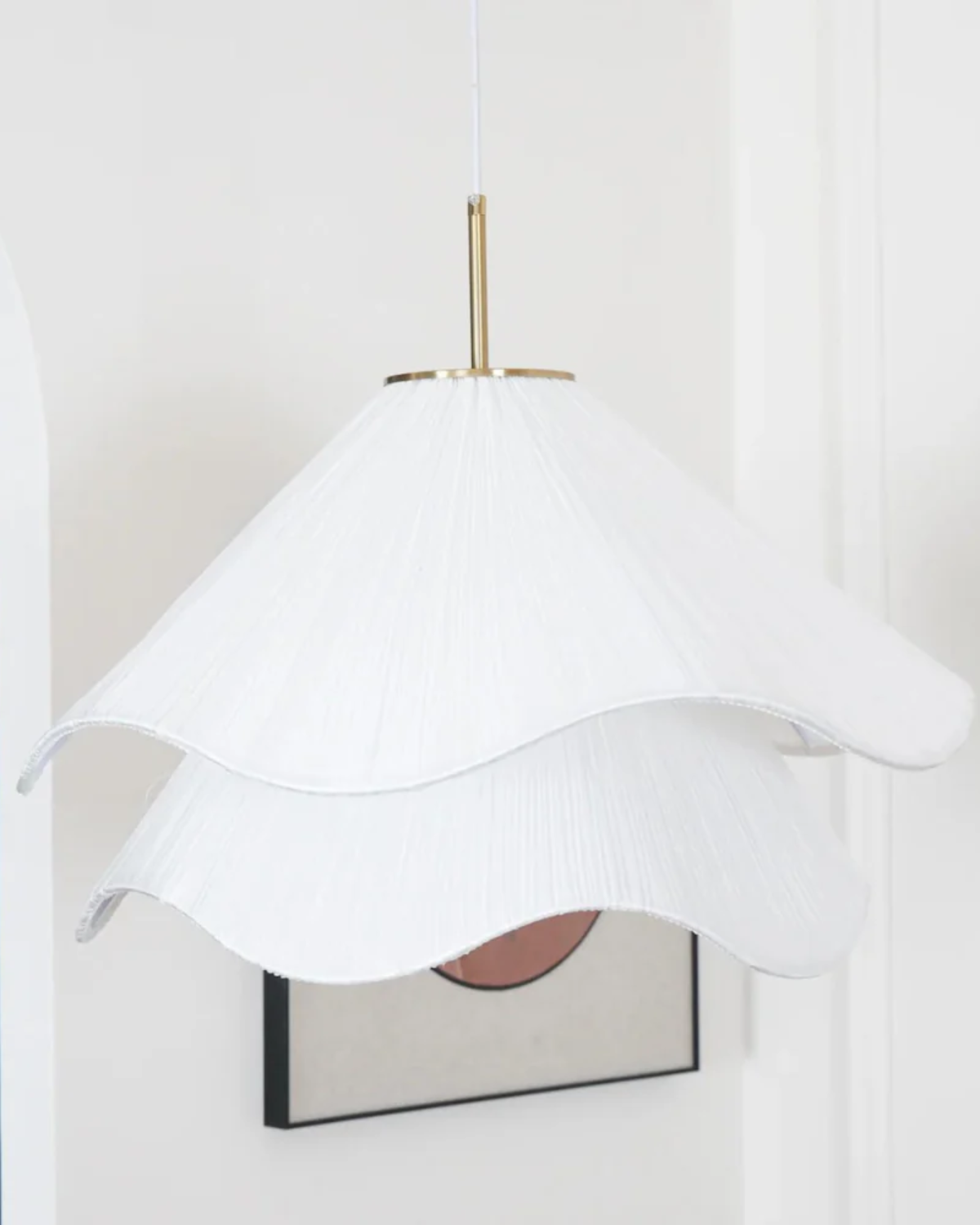 Kirra Petal Layer Pendant Light - Soft Glow Ceiling Fixture | Lersk