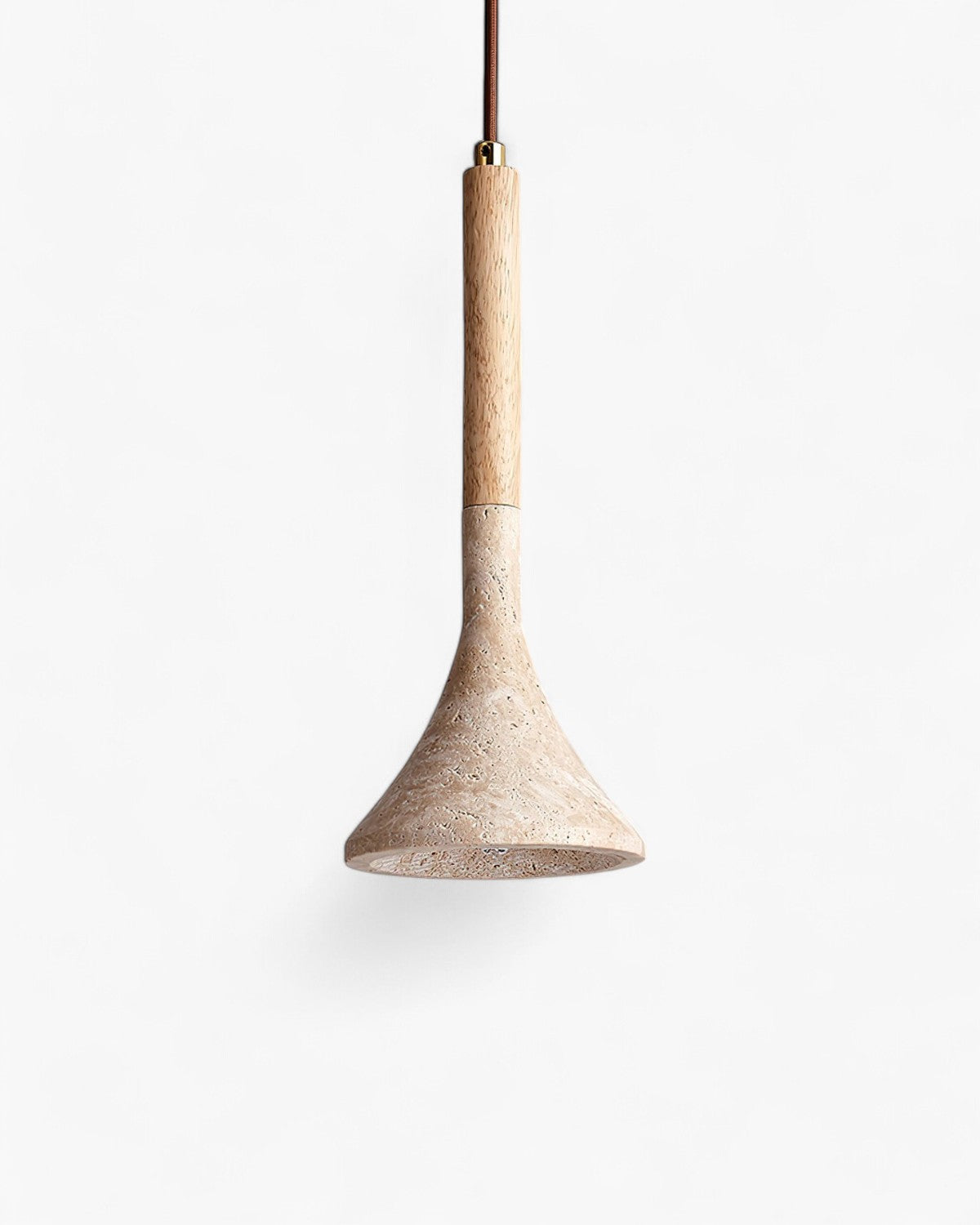 Ardena Natural Wood Pendant Ceiling Light Minimalist | Lersk
