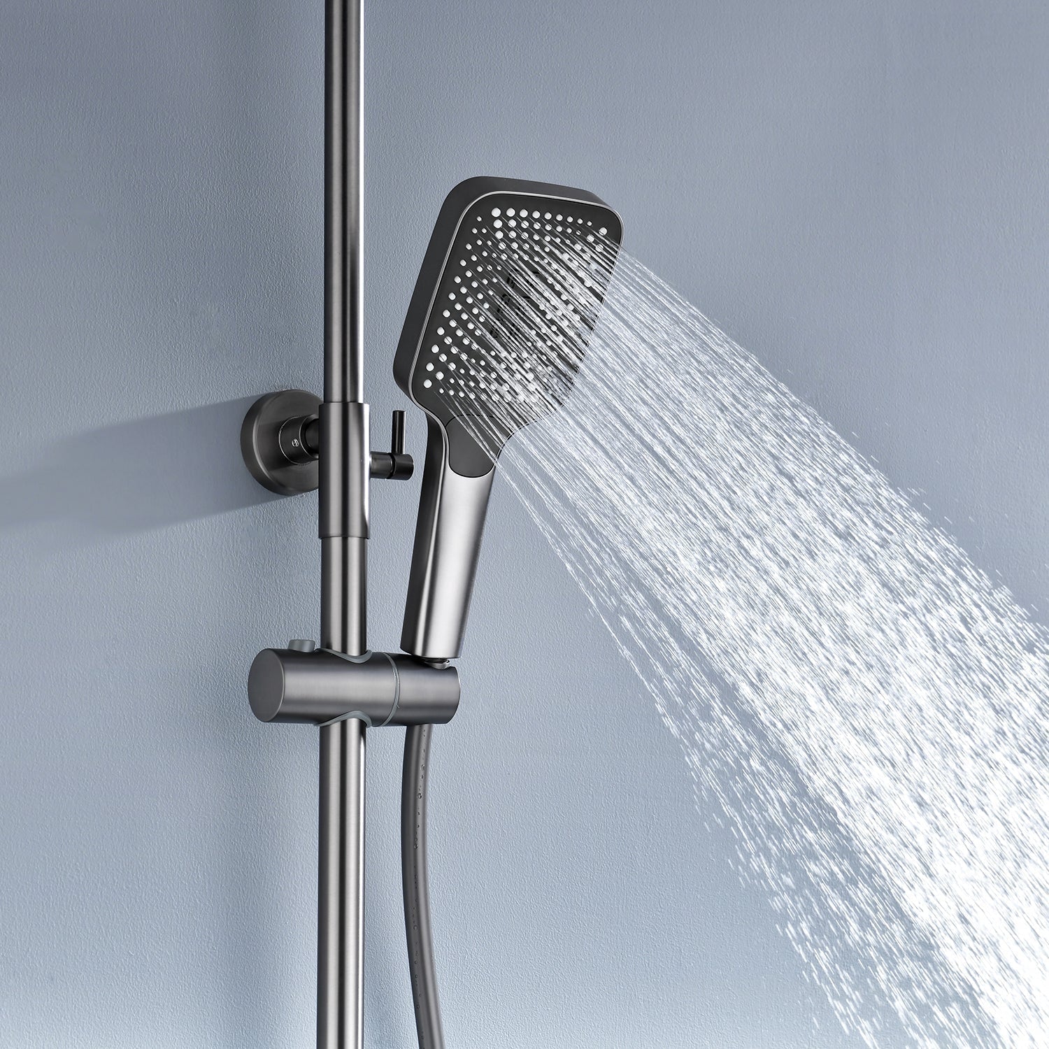 HydraSense Thermostatic Shower System With Four Water Outlet Modes | Lersk