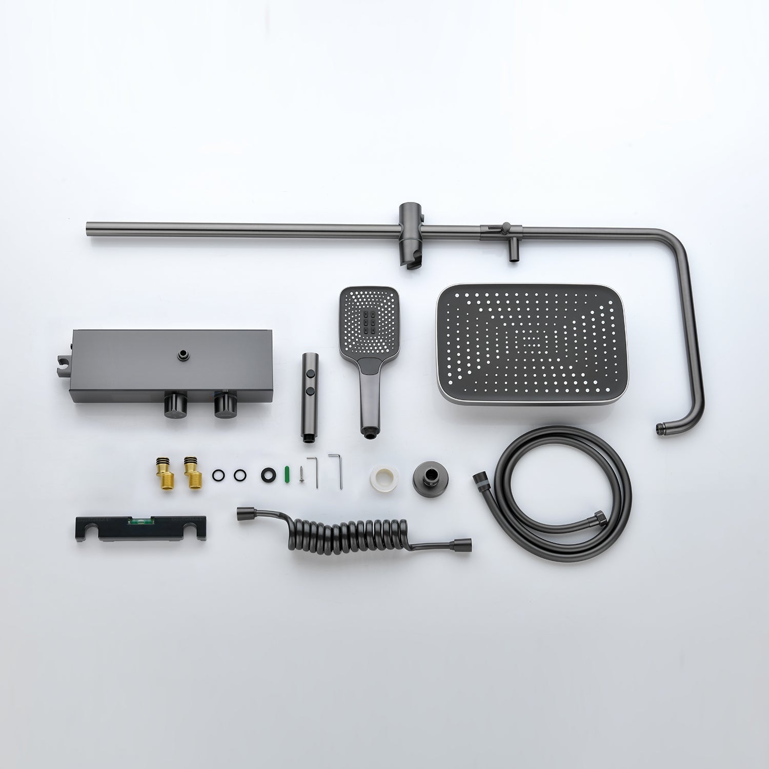 HydraSense Thermostatic Shower System With Four Water Outlet Modes | Lersk