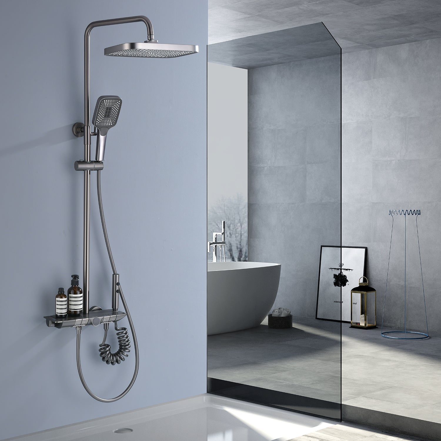 AquaSense Smart Shower System with Multi-Function Jets | Lersk