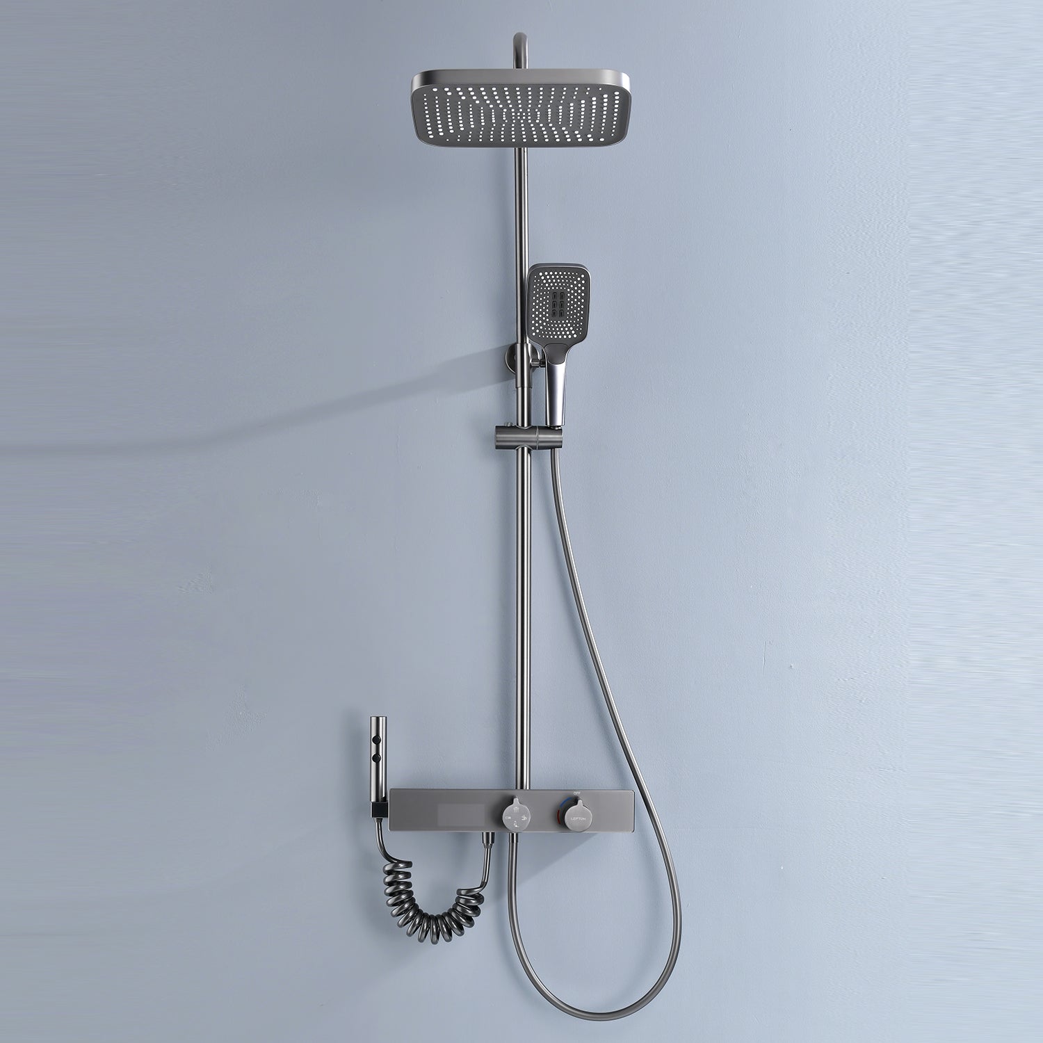 HydraSense Thermostatic Shower System With Four Water Outlet Modes | Lersk