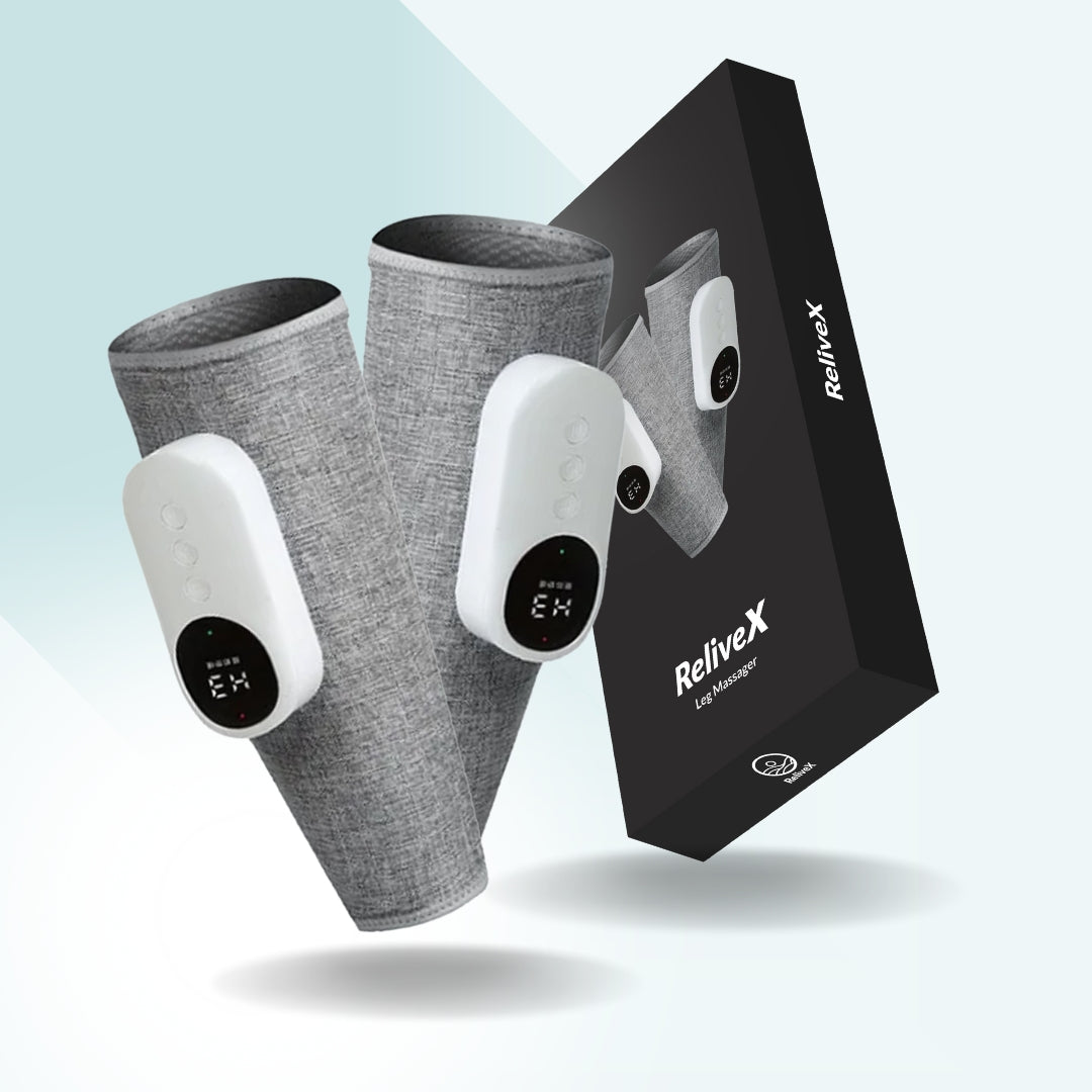 CuraFlow Massageur de Jambes 3-en-1 pour Gonflement et Circulation à Domicile | Lersk