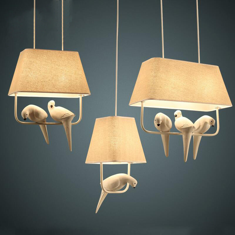 Mariselle | Linen Bird Chandelier | Lersk