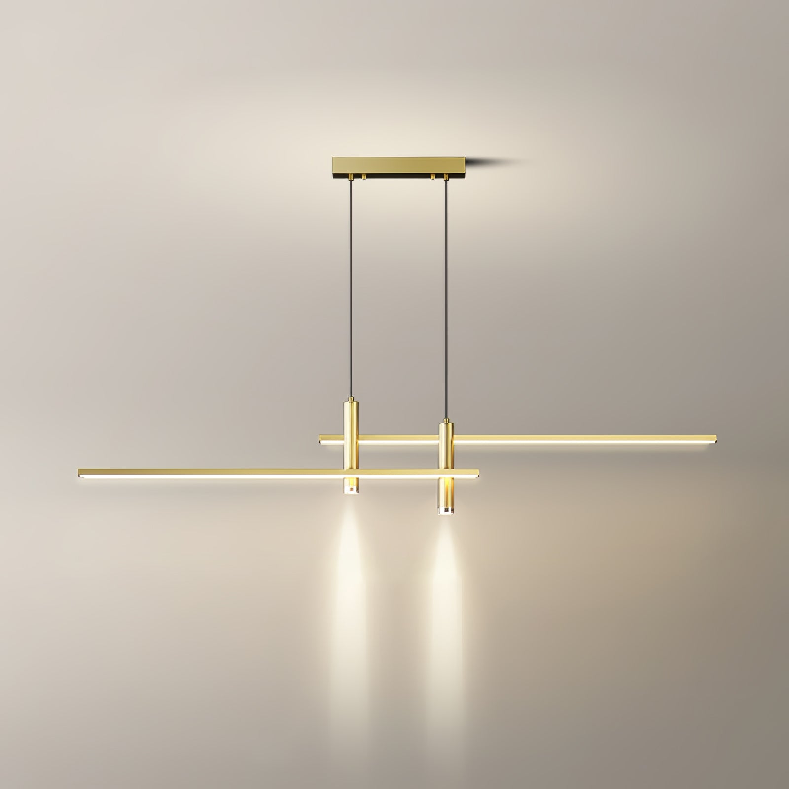 Nexa Linear Pendant Light for Modern Dining Room Lighting | Lersk