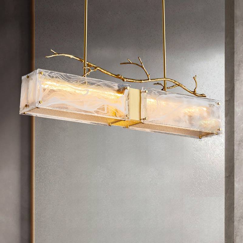 Lustr Aurora Glass pro moderní ambientní osvětlení v současných prostorách | Lersk