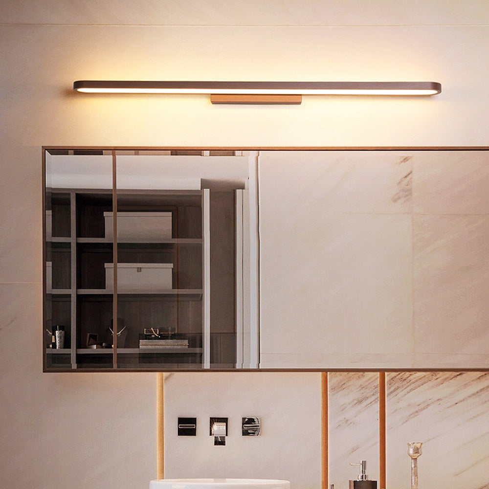 Contemporary Elegance Bathroom Wall Light With Sleek LED Illumination | Lersk