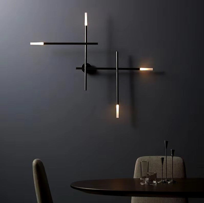 AstraCopper Elegante Moderne LED-Wandleuchte | Lersk
