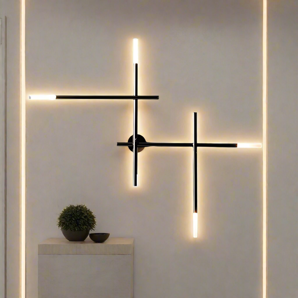 AstraCopper Elegante Moderne LED-Wandleuchte | Lersk