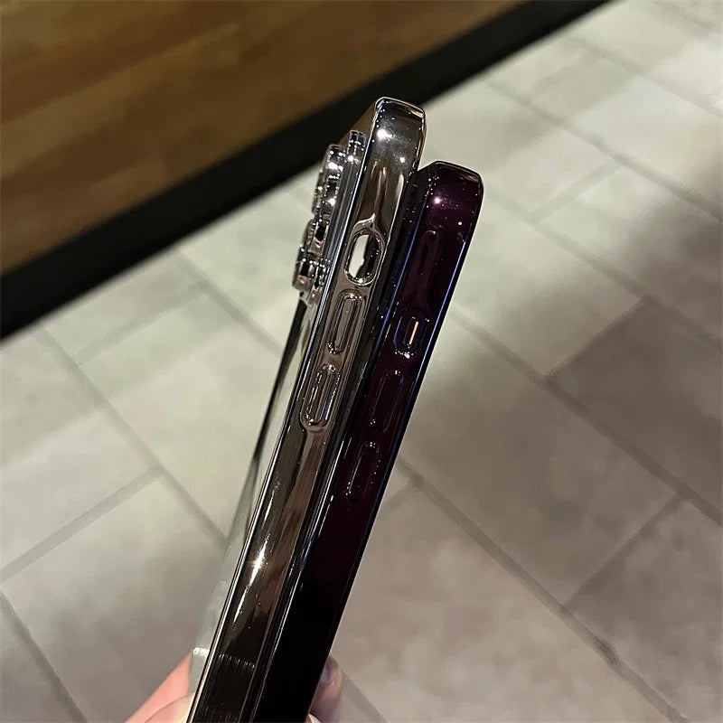 Klare weiche magnetische Hülle mit Beschichtung für iPhone, klare weiche magnetische beschichtete Hülle für iPhone | Lersk