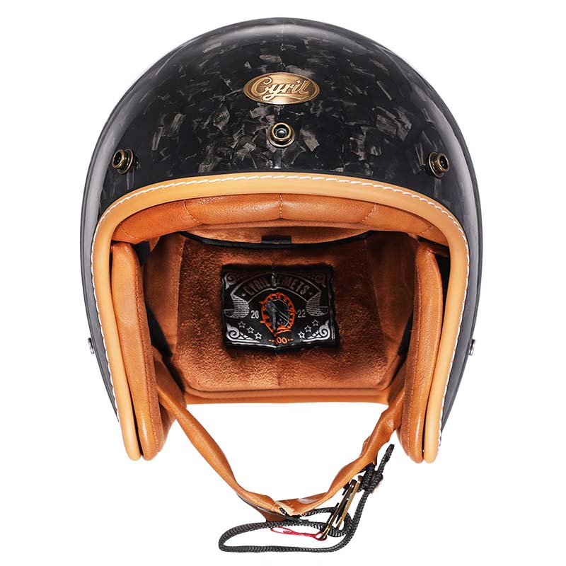 Low Profile Vintage Motorcycle Helmet For Riders DOT ECE | Lersk