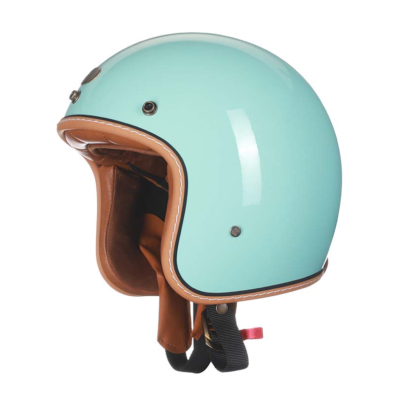 Low Profile Vintage Motorcycle Helmet For Riders DOT ECE | Lersk