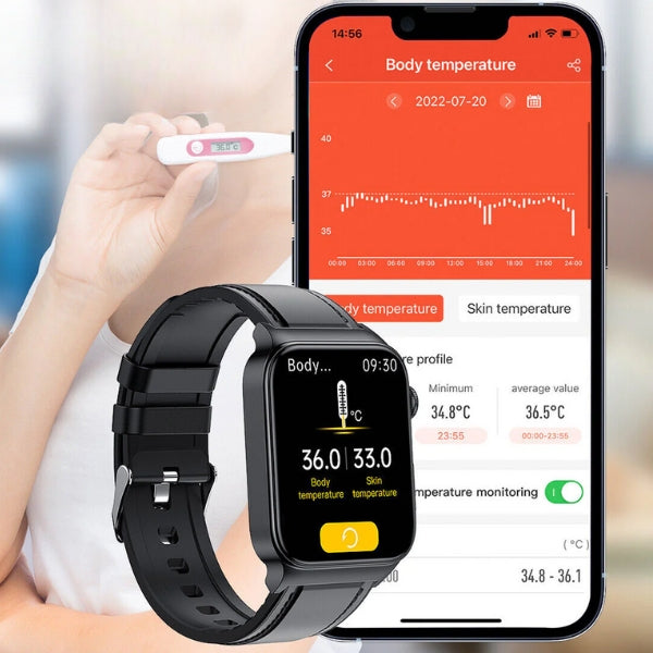 VitaSense Diabetesovervågningssmartwatch til daglig håndtering | Lersk