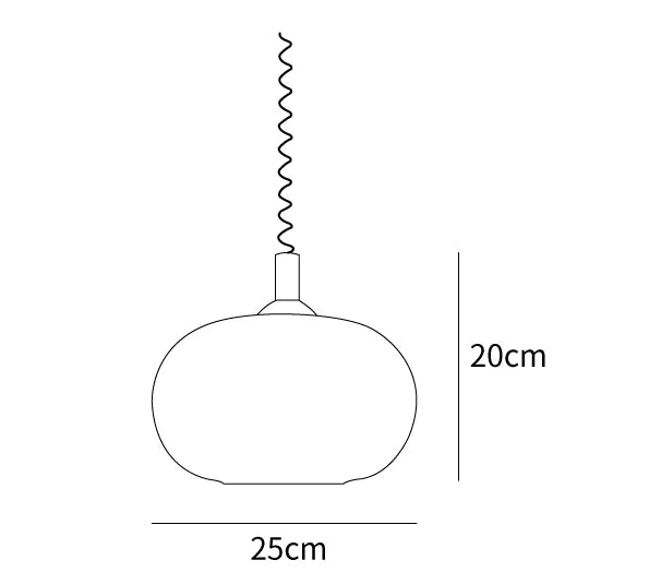 MiraMac Macaron-Shaped Pendant Light For Playful Rooms | Lersk