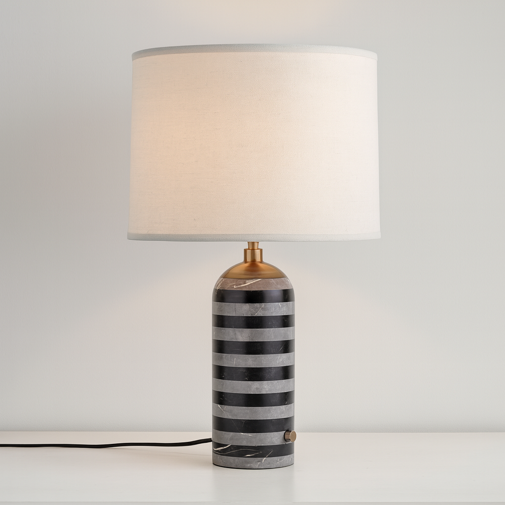 Luxuriöse Marmortischlampe für moderne dekorative Beleuchtung | Lersk