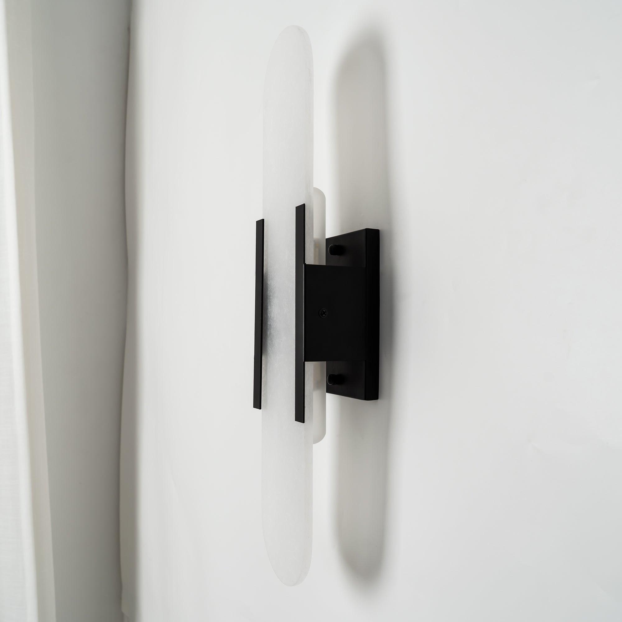 Lunara | Luxury Alabaster Wall Lamp with Warm Glow | Lersk