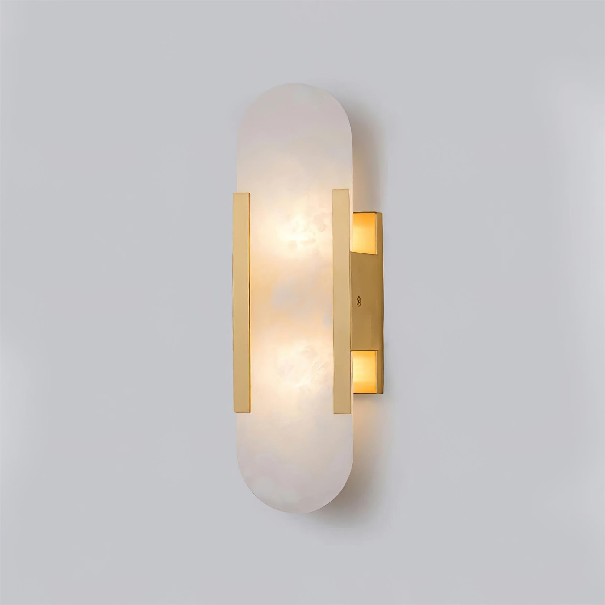 Lunara | Luxury Alabaster Wall Lamp with Warm Glow | Lersk
