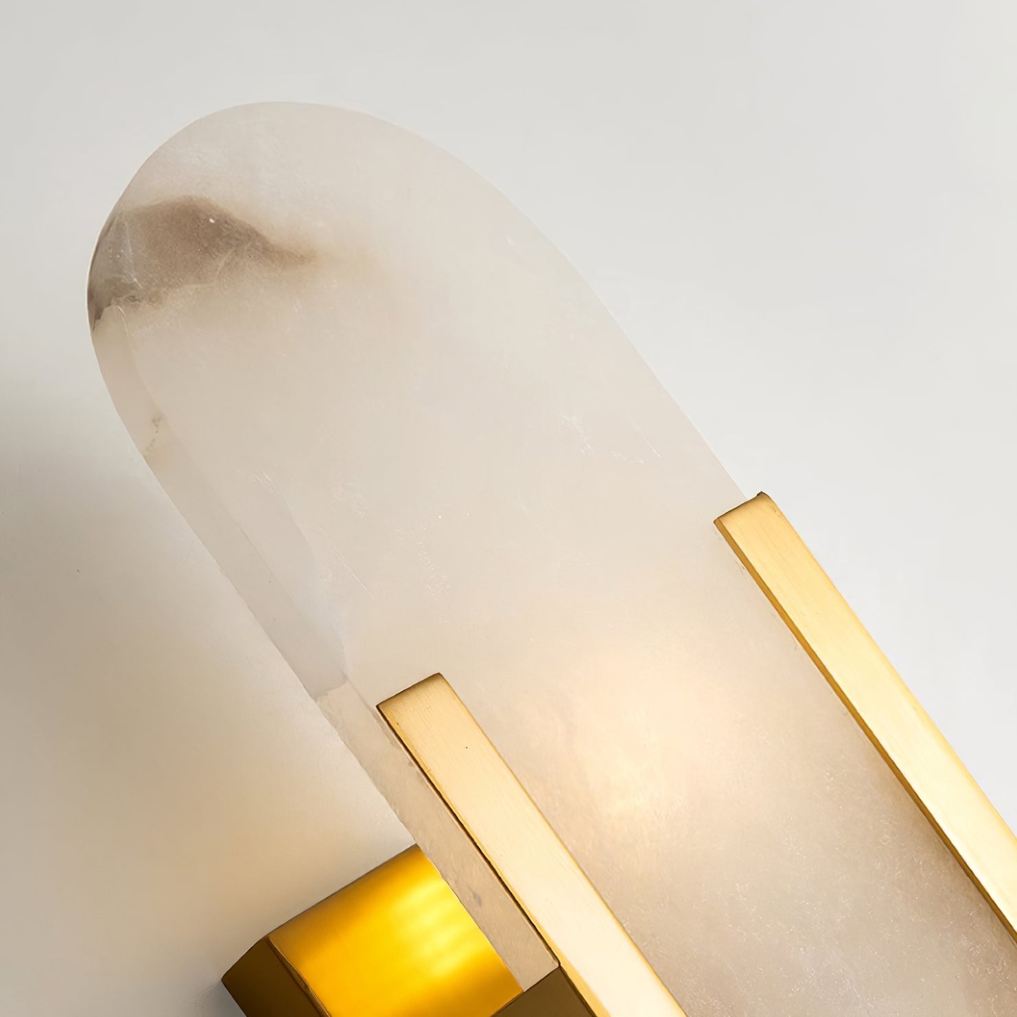 Lunara | Luxury Alabaster Wall Lamp with Warm Glow | Lersk