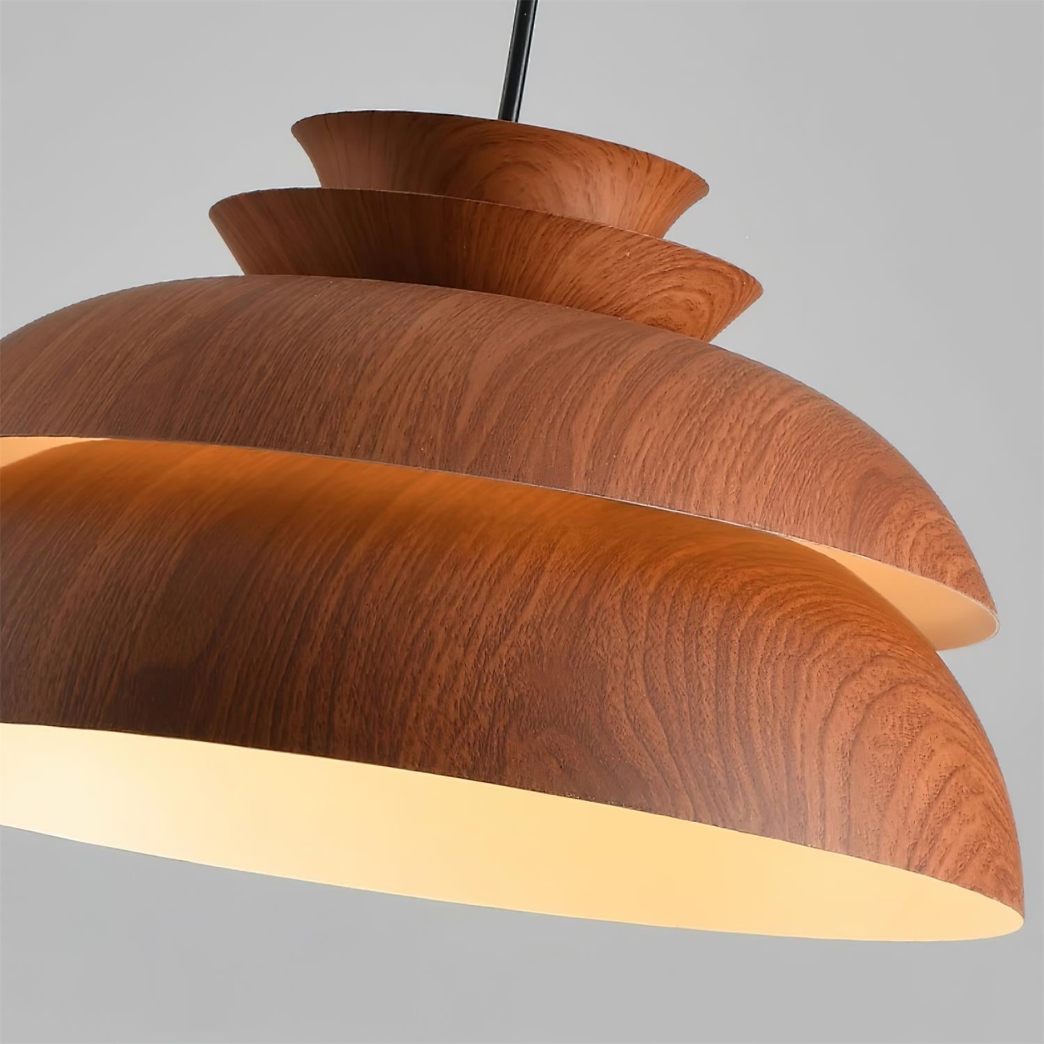 Lampada a sospensione VerdantGlow per illuminazione ambientale calda della casa | Lersk