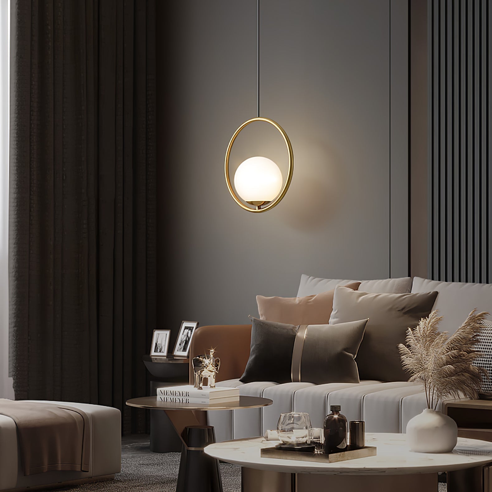 Lampada a sospensione moderna Lyra con design minimal elegante | Lersk