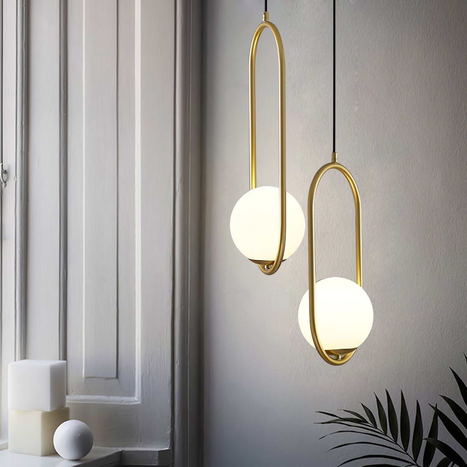 Lampada a sospensione moderna Lyra con design minimal elegante | Lersk