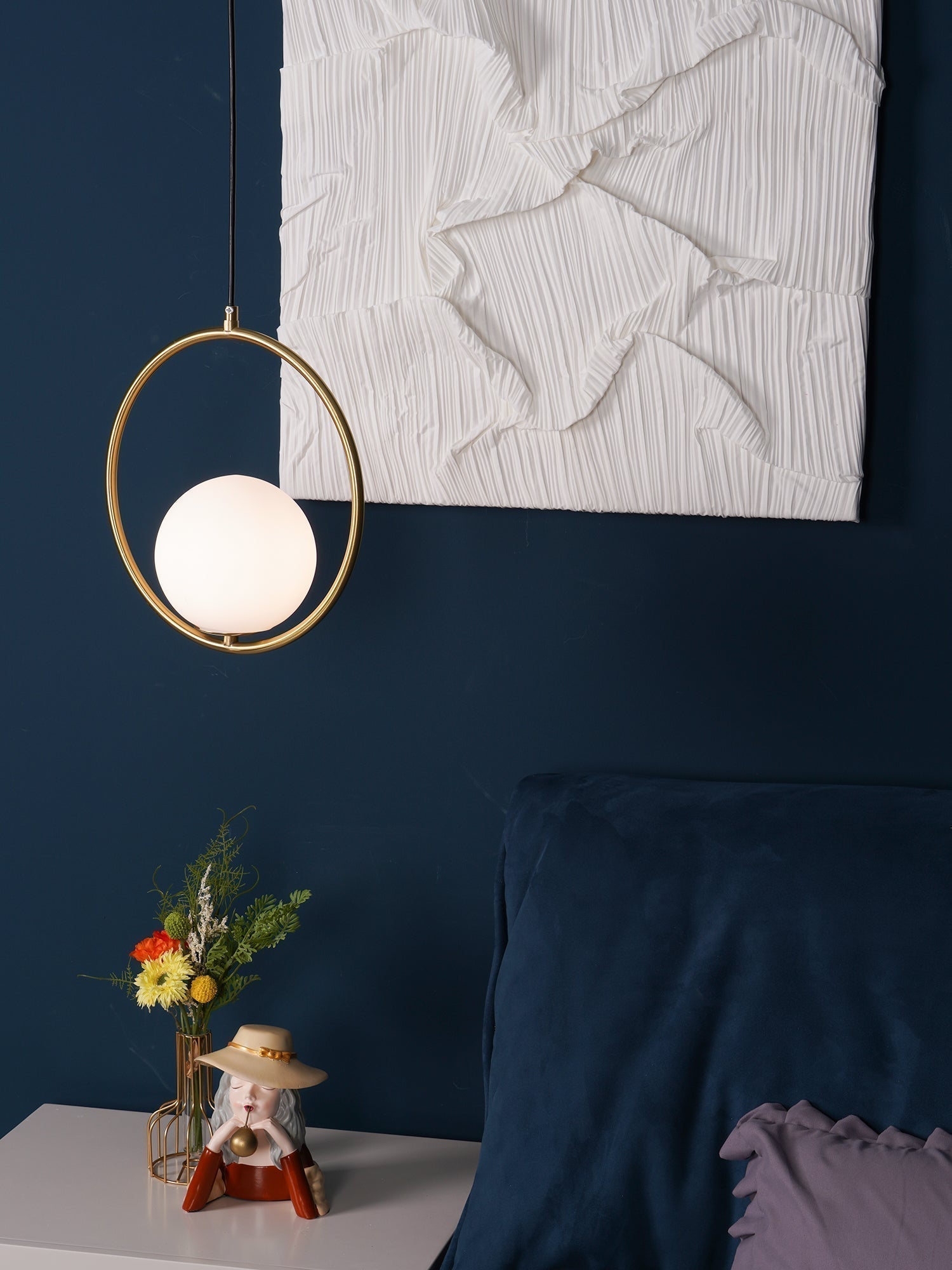 Lampada a sospensione moderna Lyra con design minimal elegante | Lersk