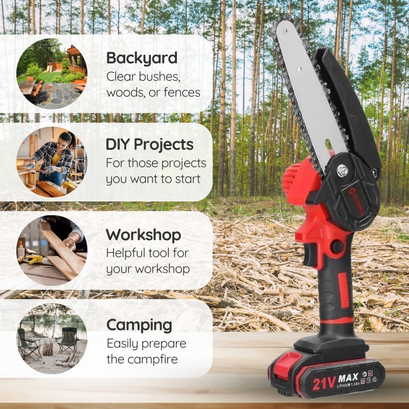 Compact Enhanced Cordless Chainsaw | Lersk