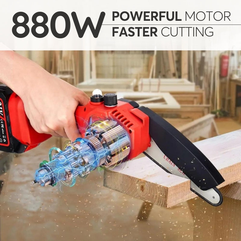 Compact Enhanced Cordless Chainsaw | Lersk