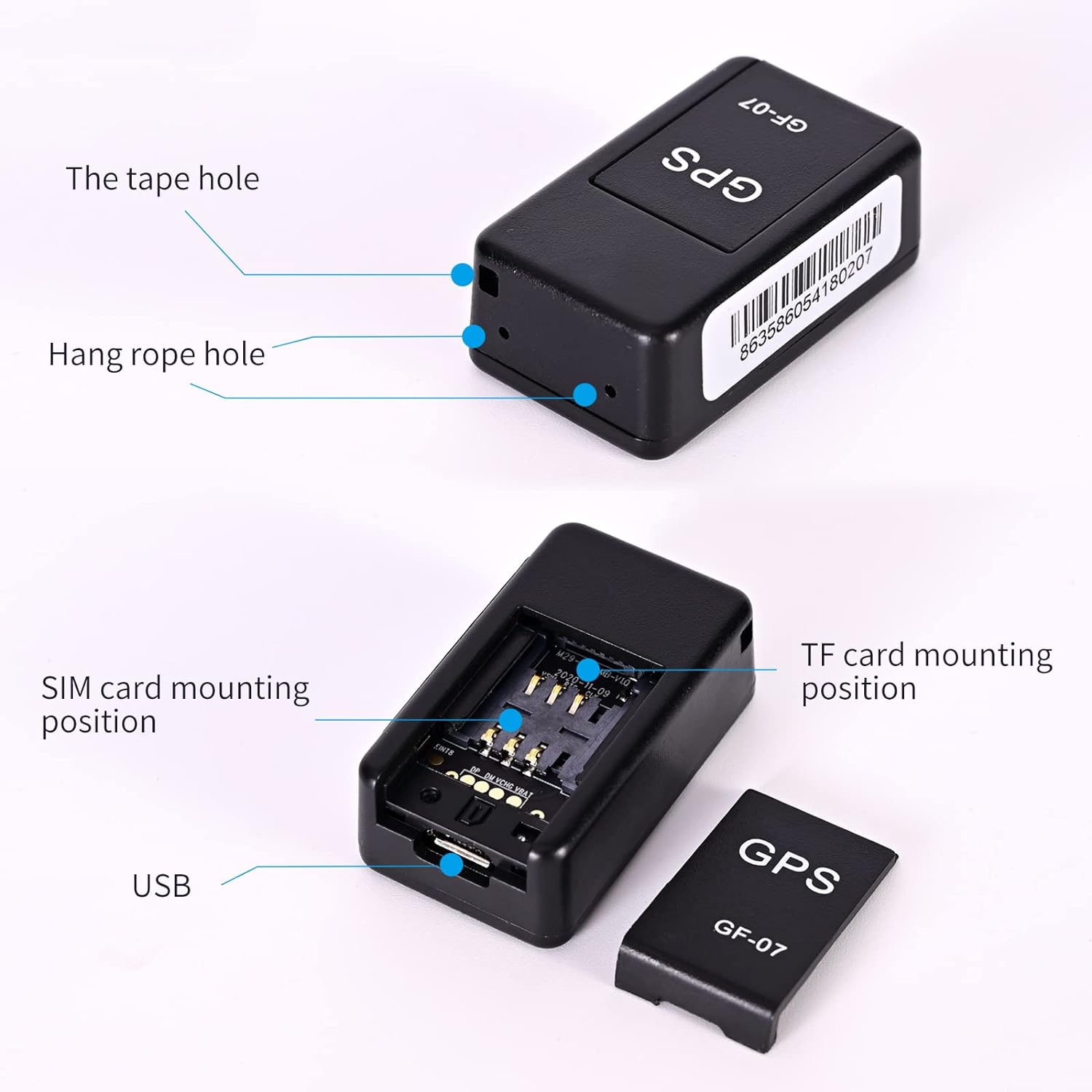 Mini tracker GPS auto fără taxă pentru siguranța proprietarilor de mașini | Lersk