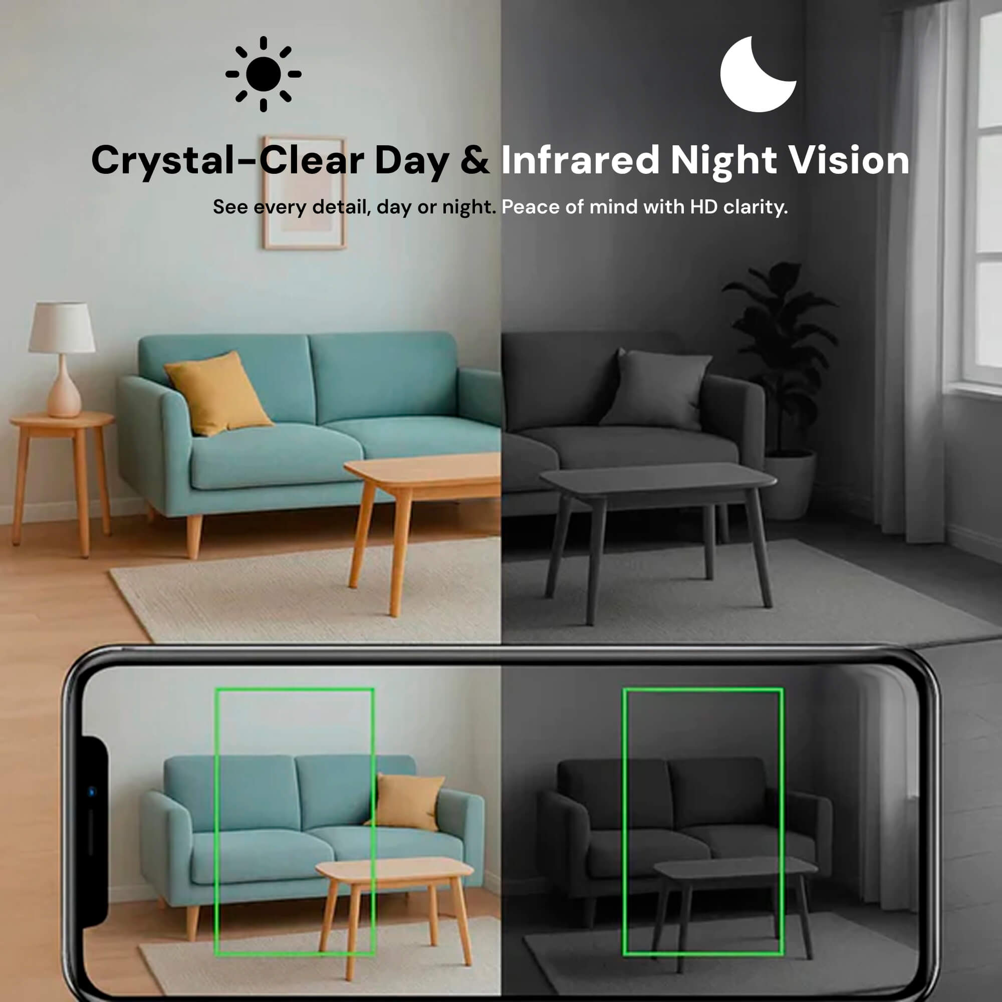Mini Wireless Hidden Camera With Audio For Nanny Monitoring | Lersk