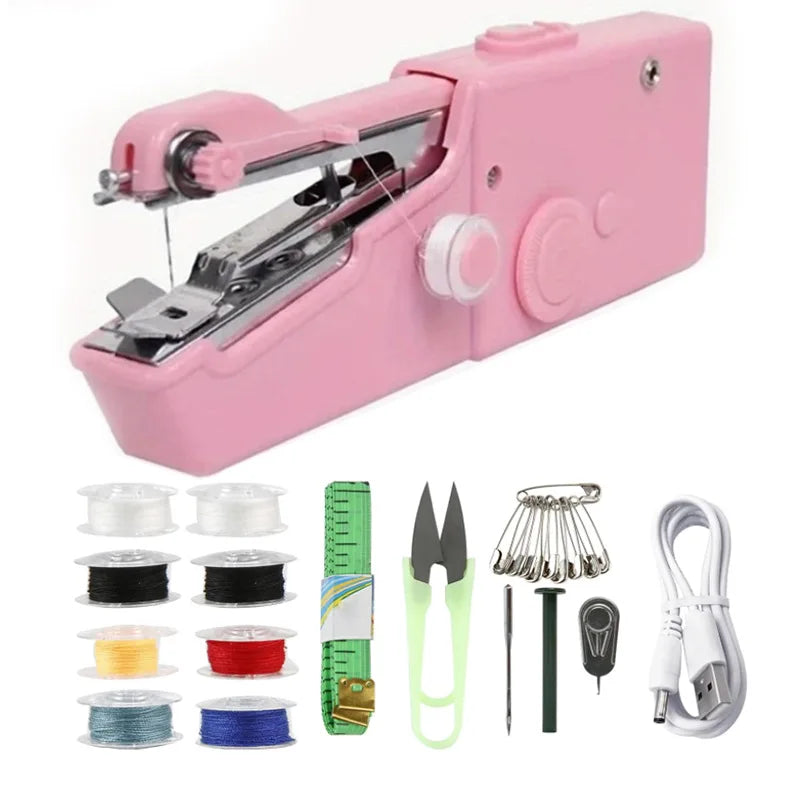 Stitchmatic Mini Dikiş Makinesi El İşi Severler İçin Taşınabilir | Lersk