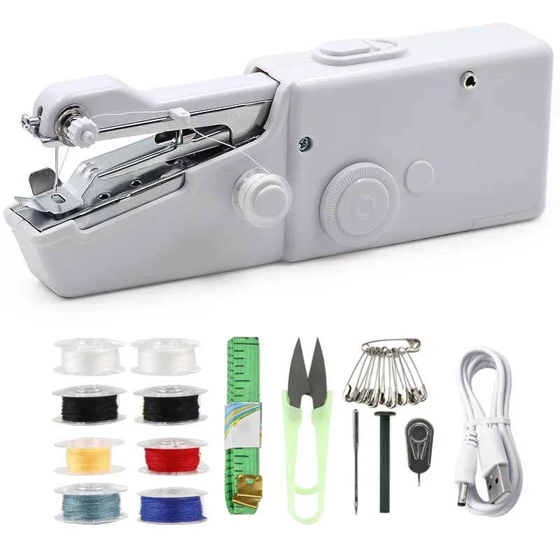 Stitchmatic Mini Dikiş Makinesi El İşi Severler İçin Taşınabilir | Lersk