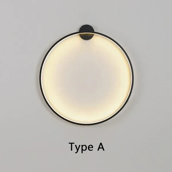 CircaGlow Minimalist Circular Wall Light Lamp For Homes | Lersk