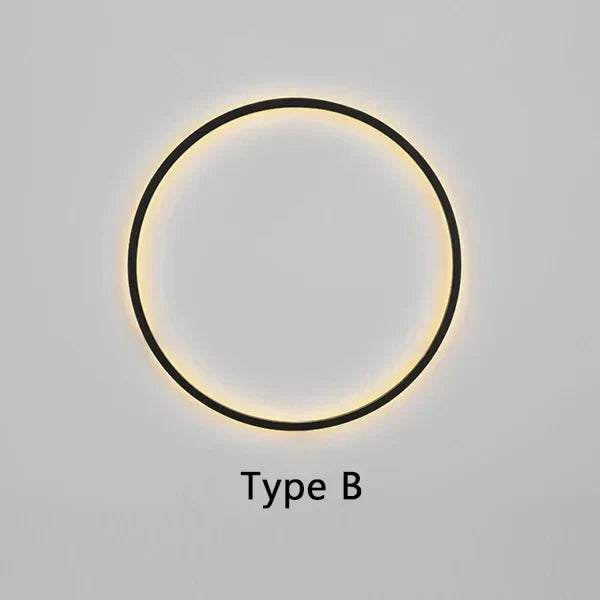 CircaGlow Minimalist Circular Wall Light Lamp For Homes | Lersk