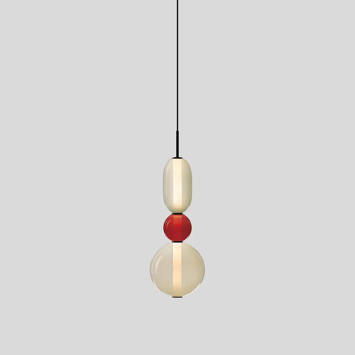 Candied Glass Pendant Light for Bedroom | Lersk