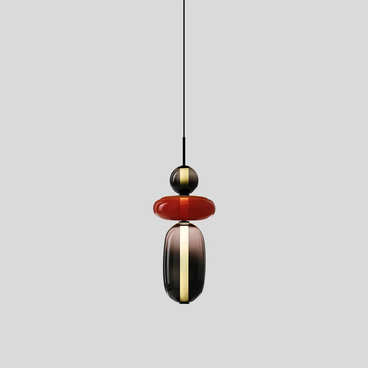 Candied Glass Pendant Light for Bedroom | Lersk