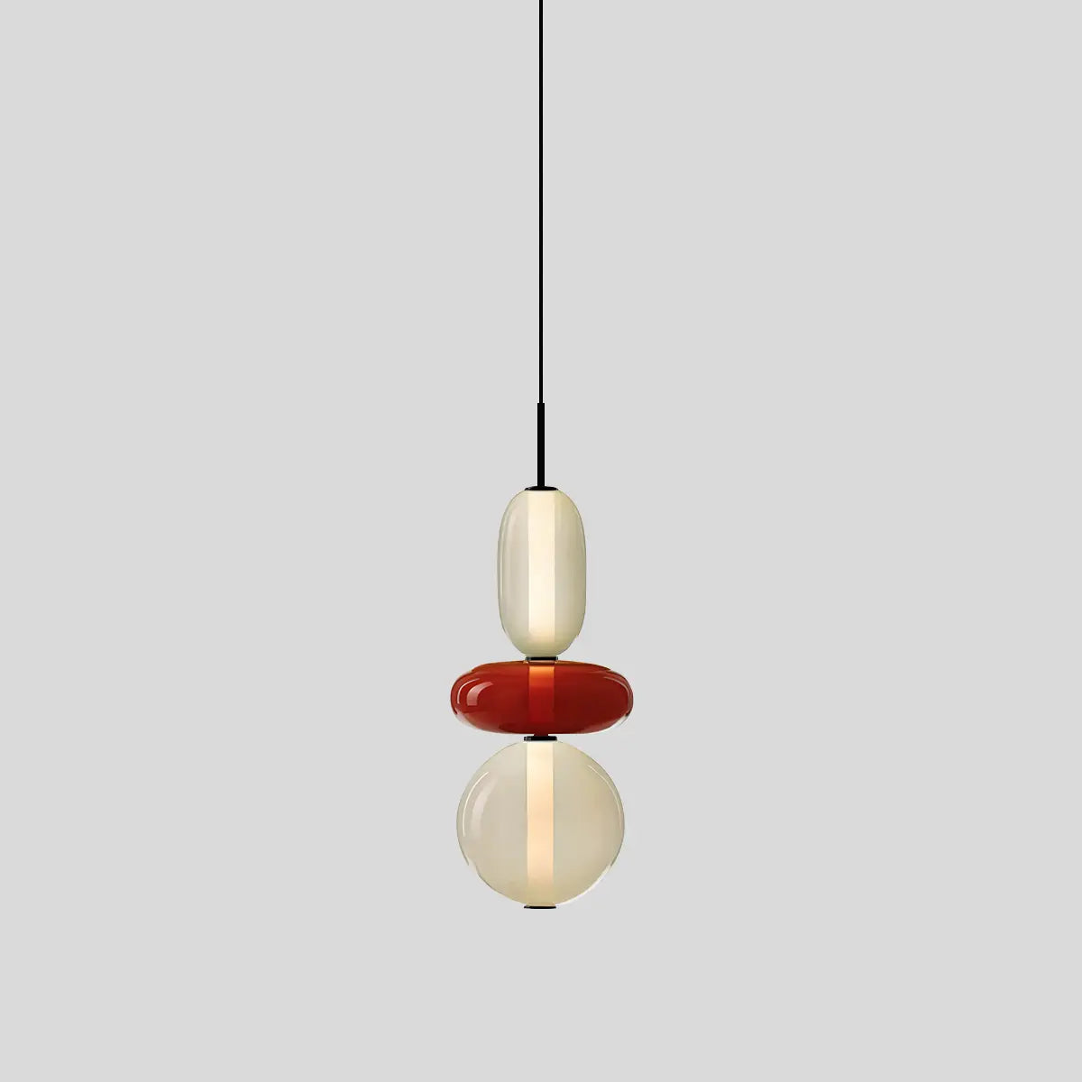 Candied Glass Pendant Light for Bedroom | Lersk