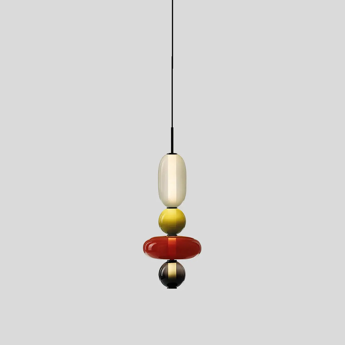 Candied Glass Pendant Light for Bedroom | Lersk