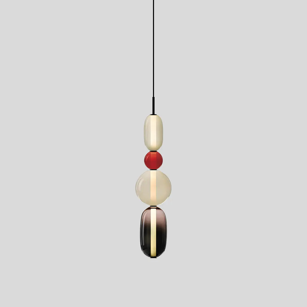 Candied Glass Pendant Light for Bedroom | Lersk