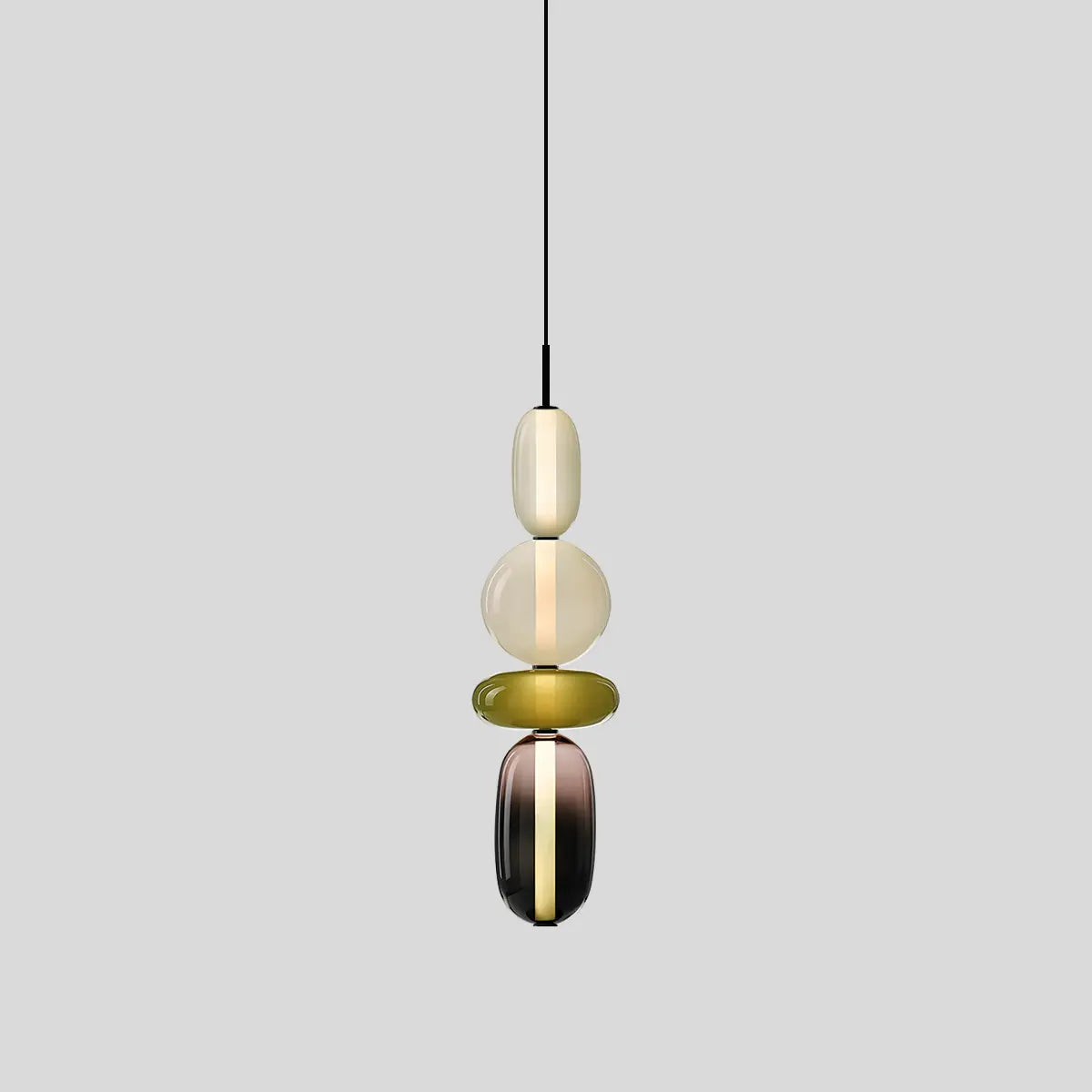 Candied Glass Pendant Light for Bedroom | Lersk